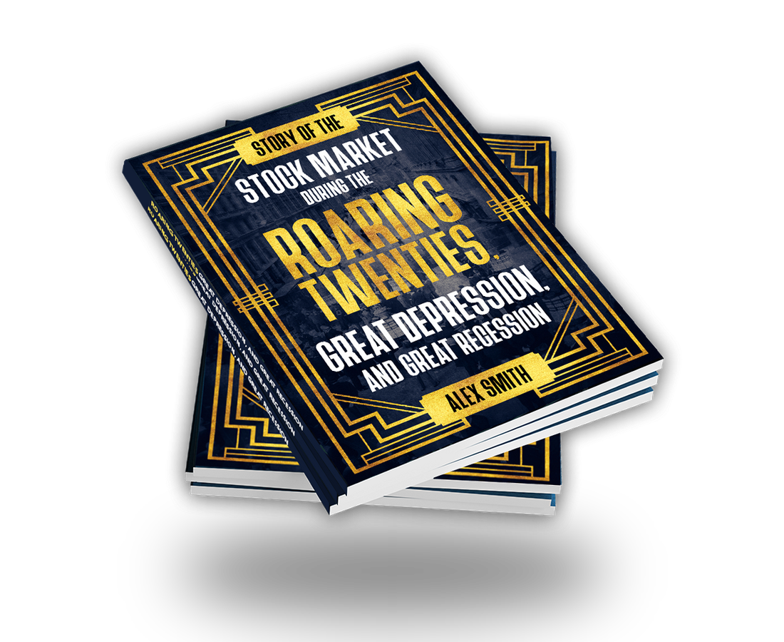 Free ebook 3D mockup: Story of the Stock Market