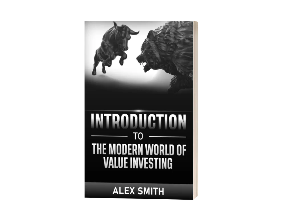 Introduction to the Modern World of Value Investing book cover by Alex Smith — finding undervalued stocks the patient way